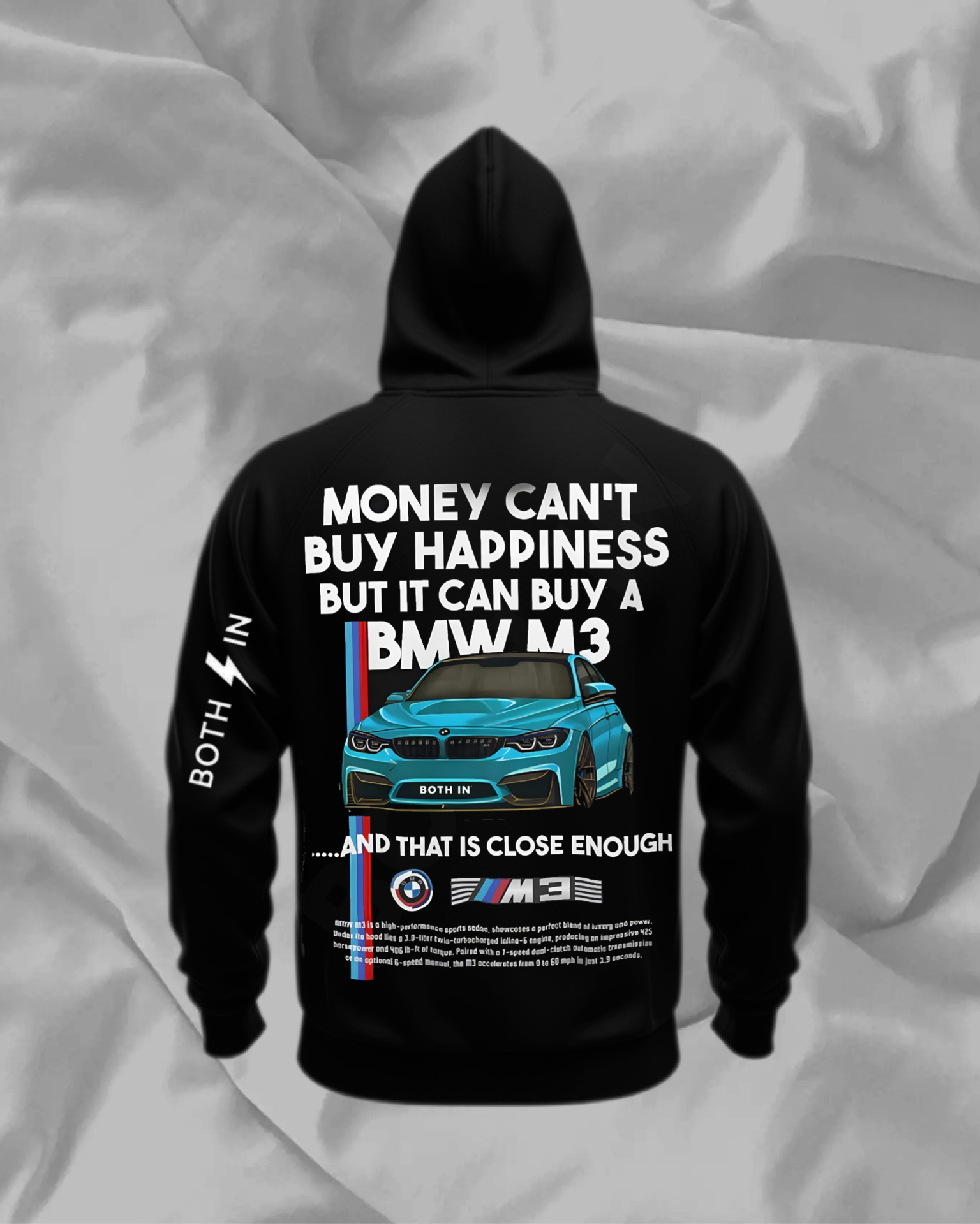 BMW M3 Enthusiast Hoodie - "Both-iN" Edition
